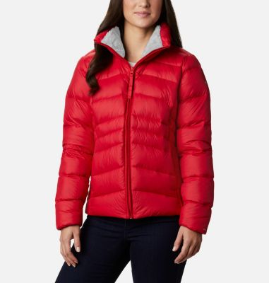 Chaqueta de plum&oacute;n Autumn Park para mujer Autumn Park&trade; Down Jacket | 010 | S, Red Lily, front