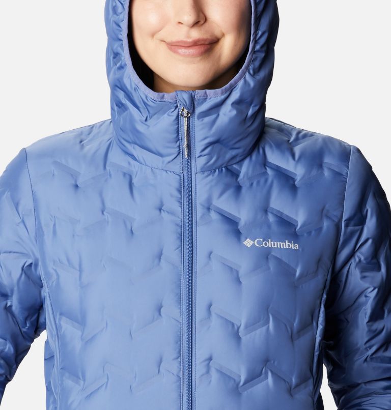 Delta Ridge Long Down Jacket | 458 | L, Color: Velvet Cove, image 4