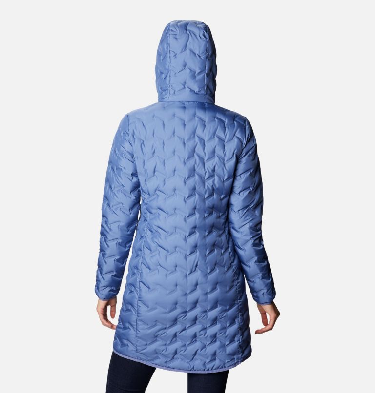 Delta Ridge Long Down Jacket | 458 | L, Color: Velvet Cove, image 2