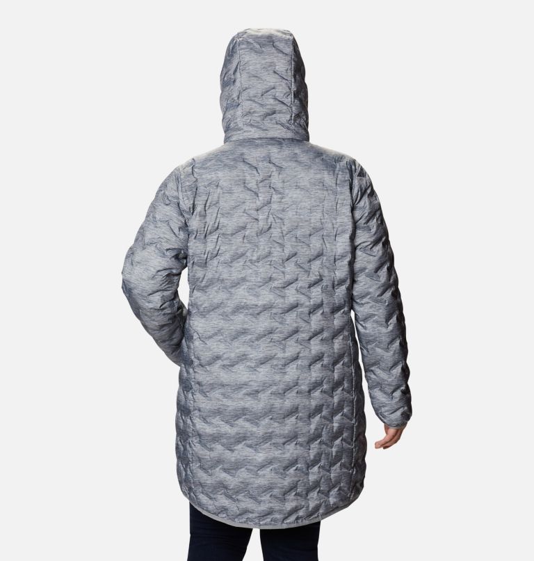 Manteau long en duvet Delta Ridge pour femme - Grandes tailles, Color: Tradewinds Grey Heather Print, image 2