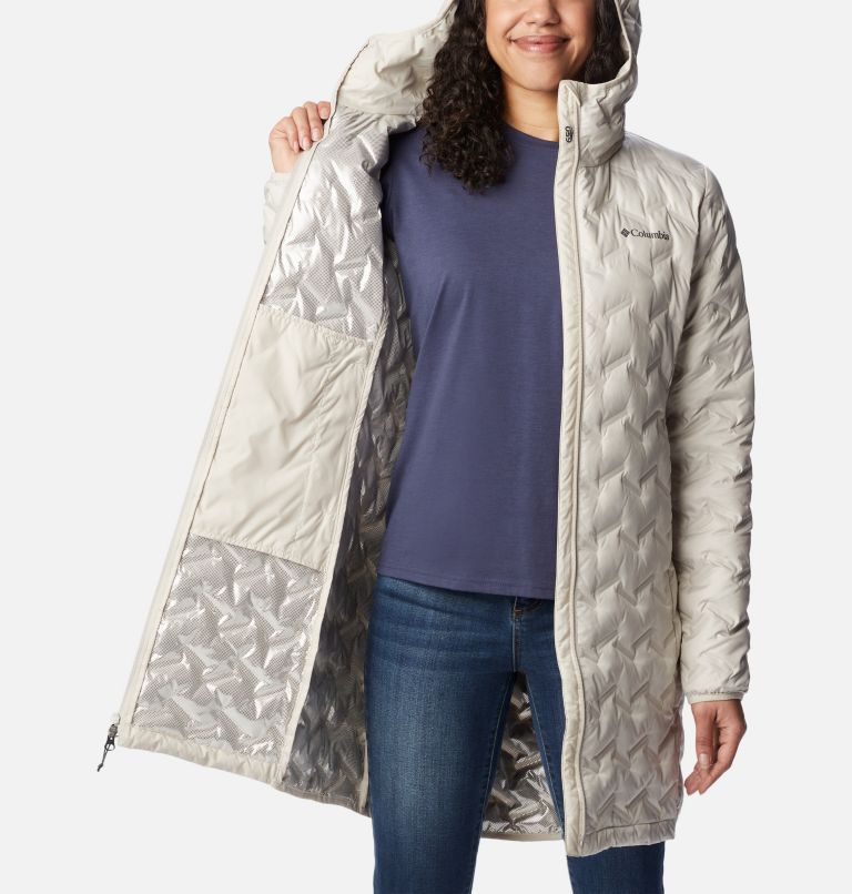 Delta Ridge Long Down Jacket | 278 | XL, Color: Dark Stone, image 5