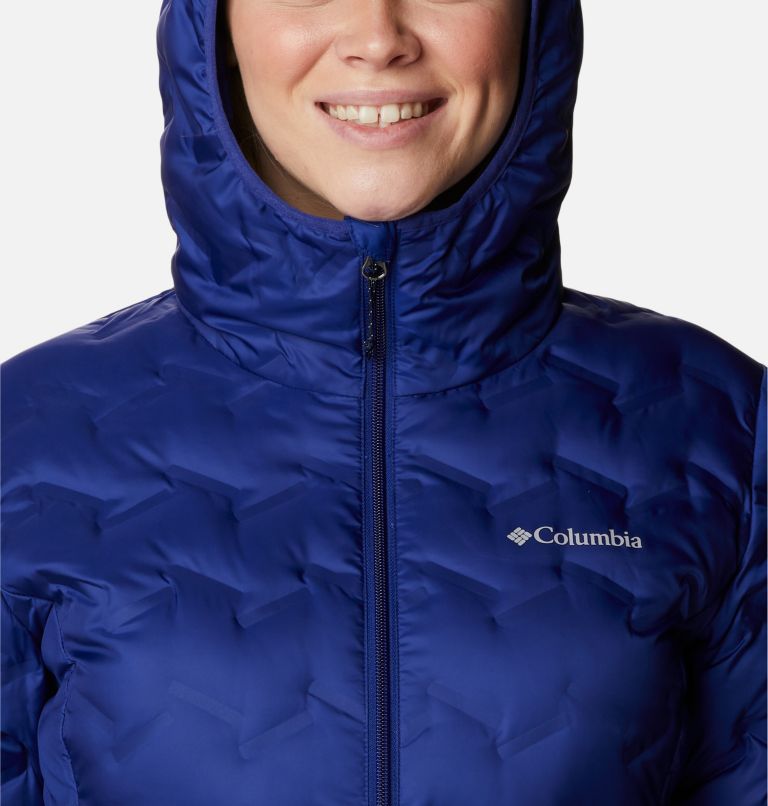 Delta Ridge Long Down Jacket | 432 | M, Color: Dark Sapphire, image 4