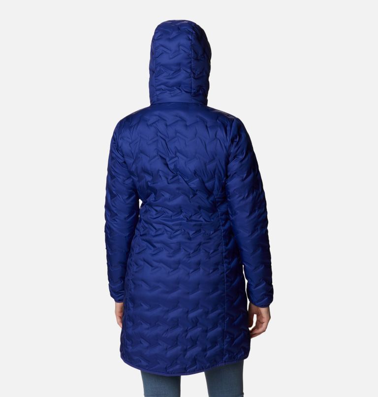 Delta Ridge Long Down Jacket | 432 | M, Color: Dark Sapphire, image 2