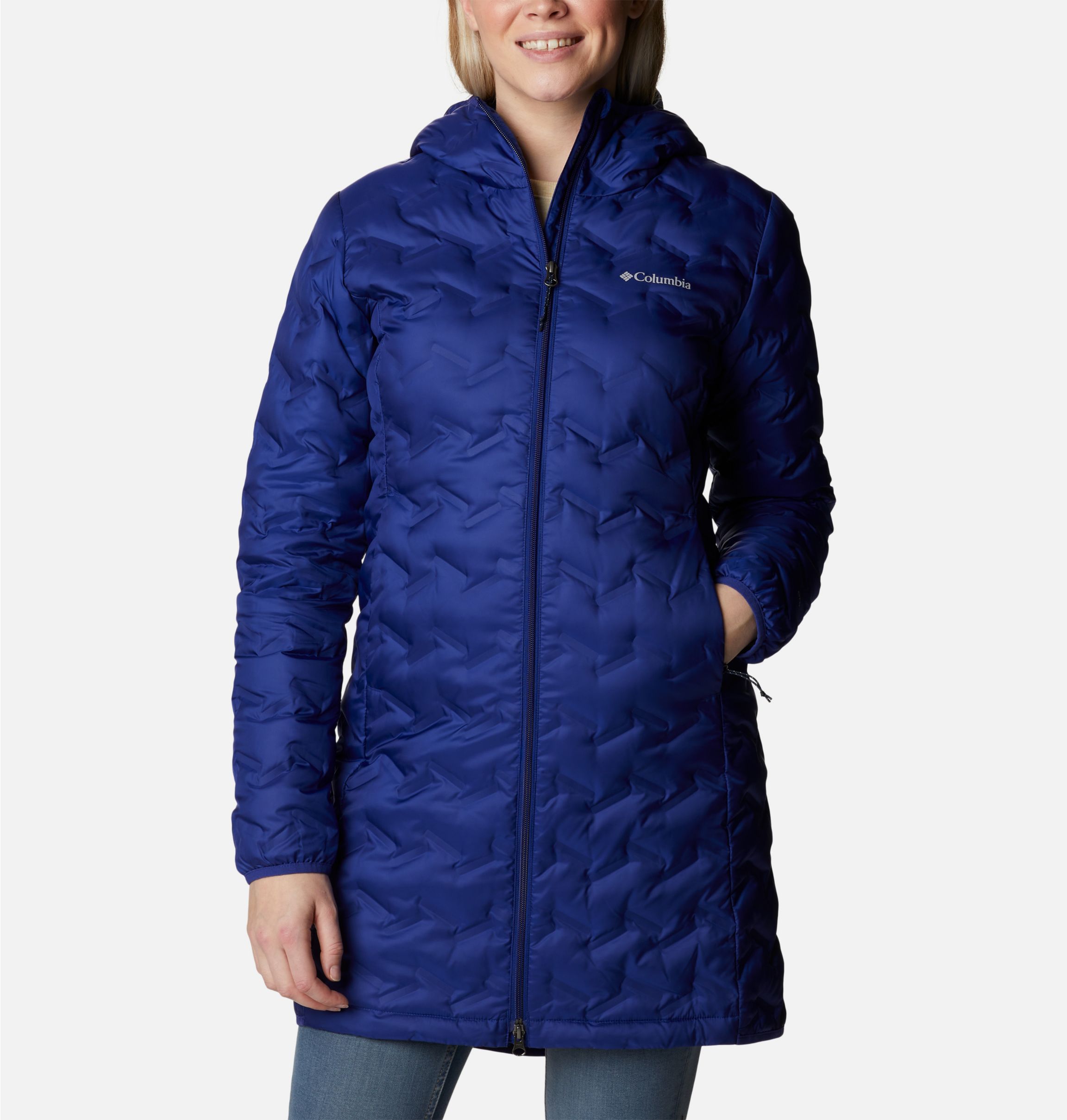 Columbia Delta Ridge Long Down Jacket Chaqueta De Plumas Acolchada para  Mujeres : .es: Moda