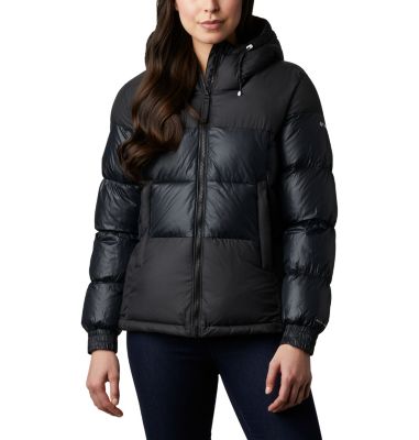 black puffer jacket columbia