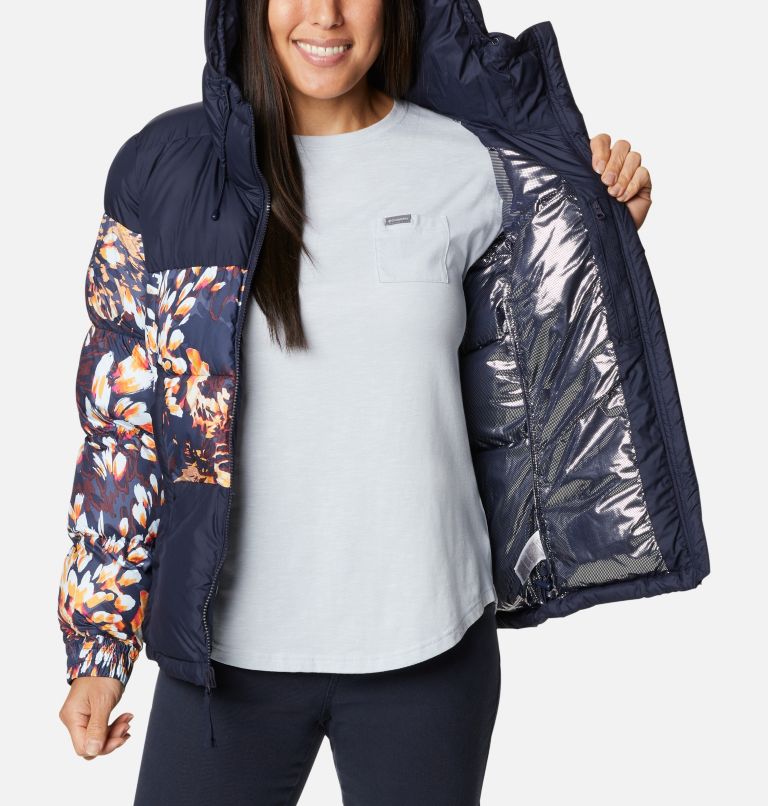 Manteau isolé Pike Lake II pour femme, Color: Dark Nocturnal, Dark Nocturnal Florescen, image 5