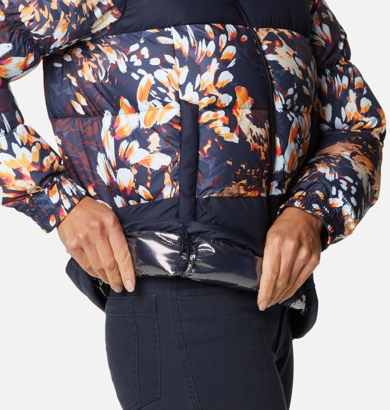 Manteau isolé Pike Lake II pour femme, Color: Dark Nocturnal, Dark Nocturnal Florescen, image 6