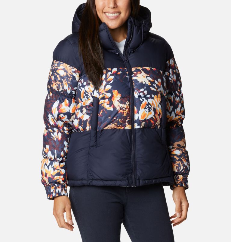 Manteau isolé Pike Lake II pour femme, Color: Dark Nocturnal, Dark Nocturnal Florescen, image 1