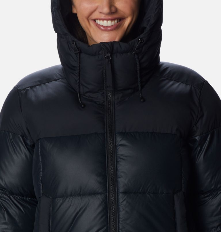 Women's Pike Lake II Insulated Hooded Puffer Jacket, Color: Black, image 4