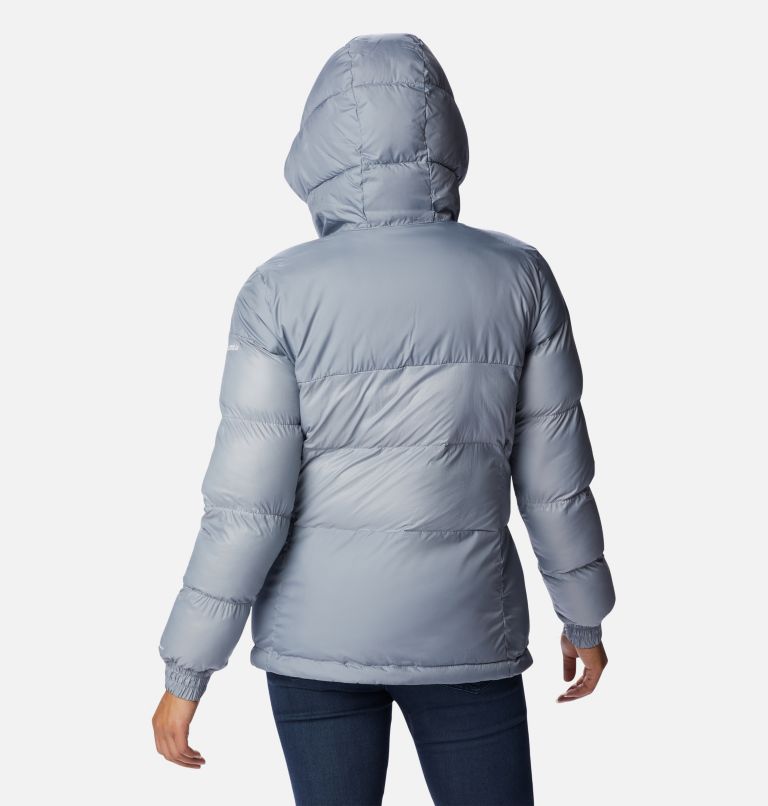 Women's Pike Lake II Insulated Hooded Puffer Jacket, Color: Tradewinds Grey, image 2