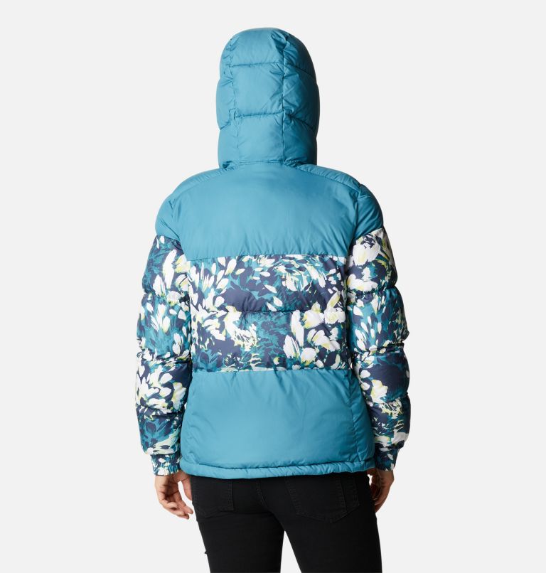 Thumbnail: Women's Pike Lake II Insulated Hooded Puffer Jacket, Color: Canyon Blue, Canyon Blue Florescence Pri, image 2