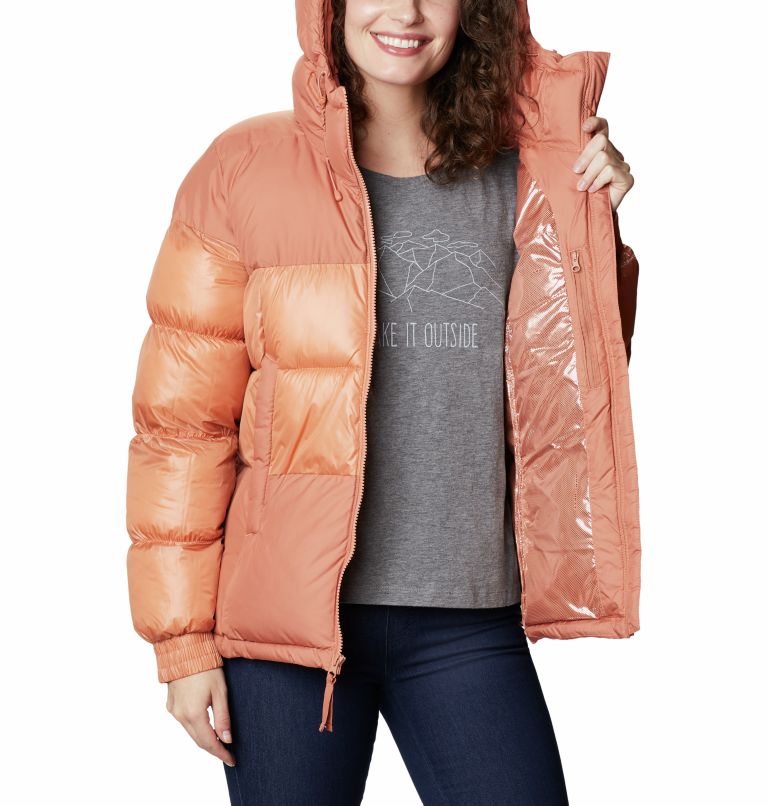 Women's Pike Lake II Insulated Hooded Puffer Jacket, Color: Nova Pink, image 5