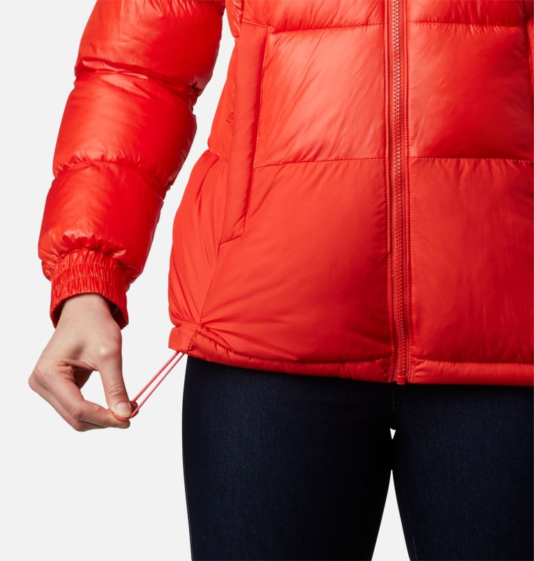 Thumbnail: Women's Pike Lake II Insulated Hooded Puffer Jacket, Color: Bold Orange, image 6