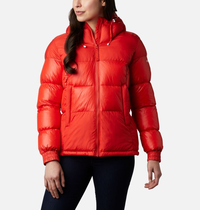 Thumbnail: Women's Pike Lake II Insulated Hooded Puffer Jacket, Color: Bold Orange, image 1