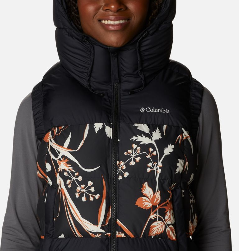 Veste isolée Pike Lake II pour femme, Color: Black, Black Fallgrass Print, image 4