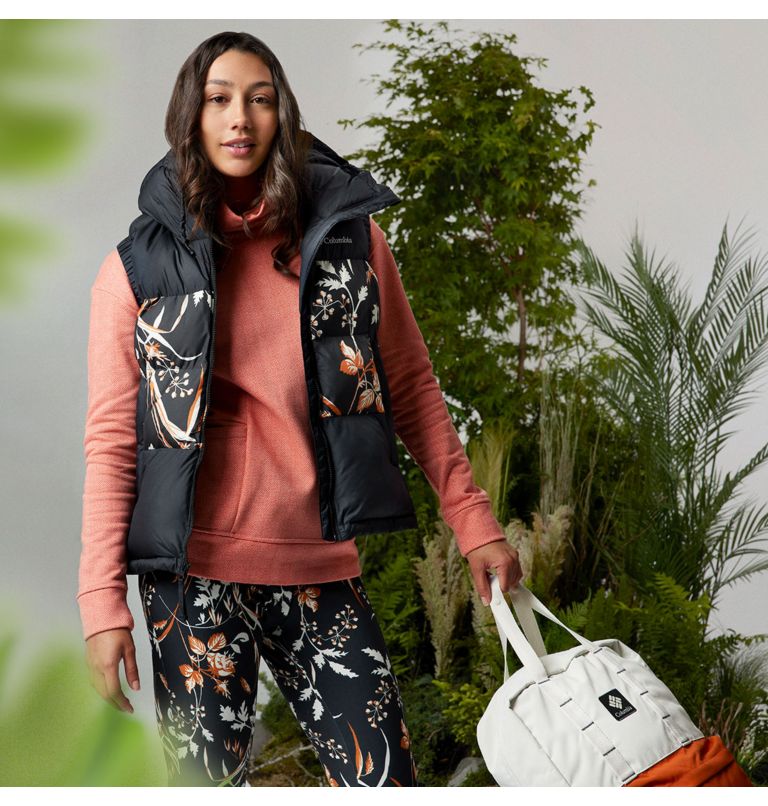 Veste isolée Pike Lake II pour femme, Color: Black, Black Fallgrass Print, image 11