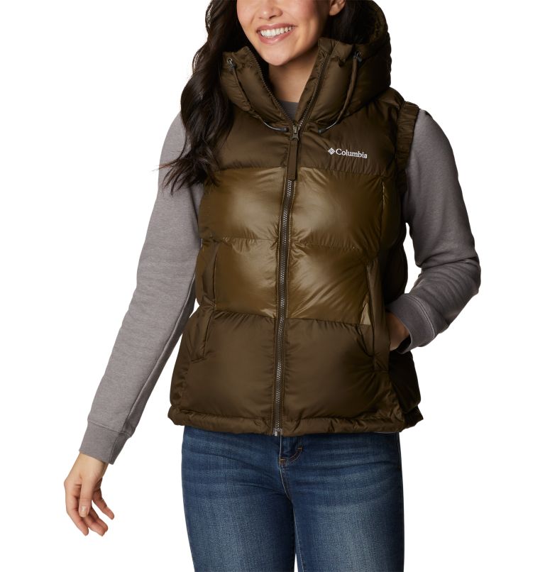 Thumbnail: Women's Pike Lake II Insulated Vest, Color: Olive Green, image 1