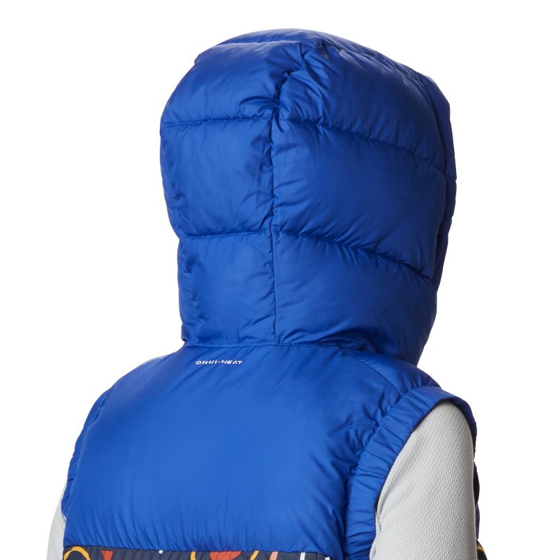 Women's Pike Lake II Insulated Vest, Color: Lapis Blue, Dark Nocturnal Typo Multi Pr, image 6