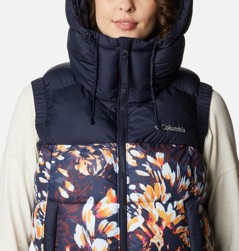 Pike Lake II Insulated Vest | 473 | M, Color: Dark Nocturnal, Dark Nocturnal Florescen, image 4