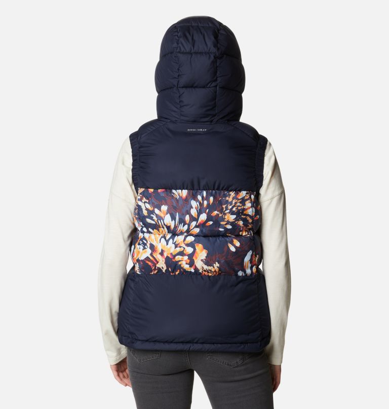 Thumbnail: Women's Pike Lake II Insulated Vest, Color: Dark Nocturnal, Dark Nocturnal Florescen, image 2