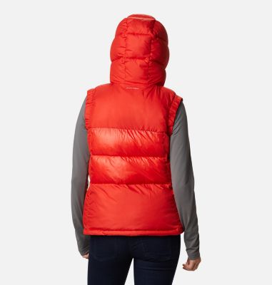 columbia women's pike lake hooded insulated vest