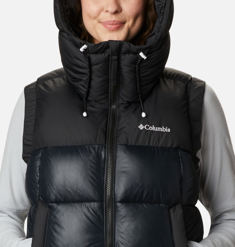 Women's Pike Lake II Hooded Insulated Puffer Vest, Color: Black, image 4