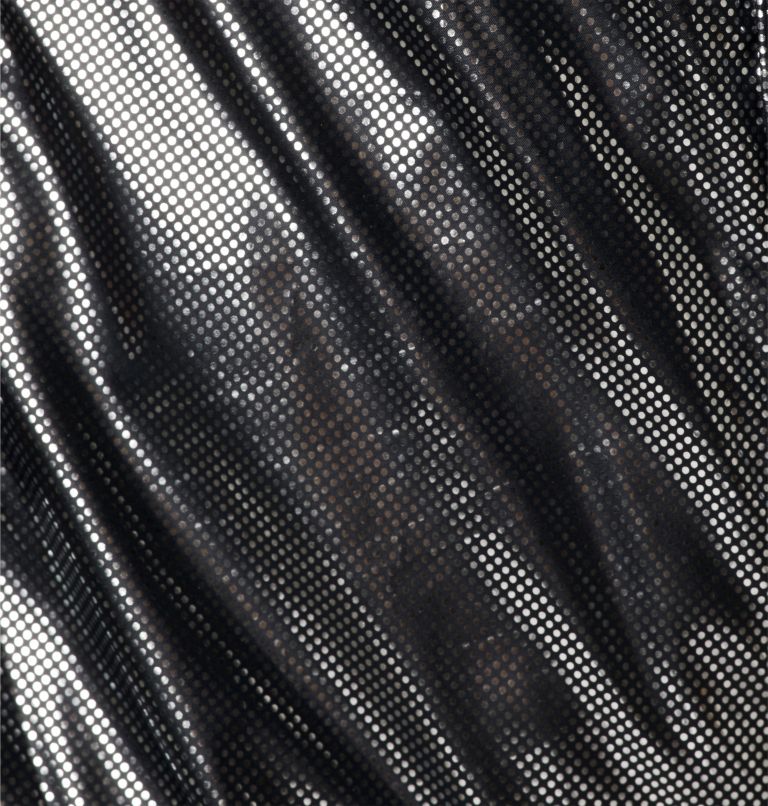 Women's Pike Lake II Hooded Insulated Puffer Vest, Color: Black, Black Fallgrass Print, image 6