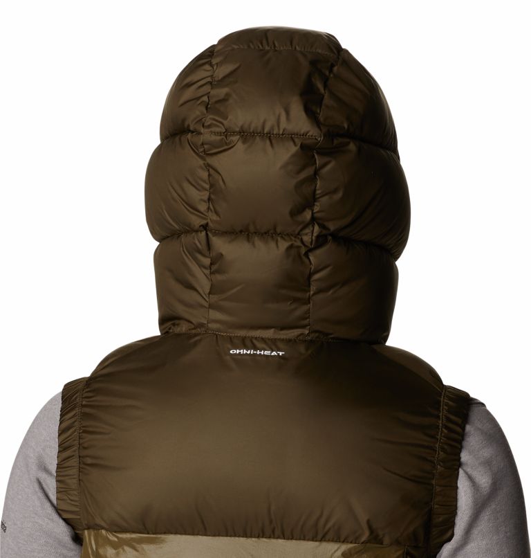 Women's Pike Lake II Hooded Insulated Puffer Vest, Color: Olive Green, image 8