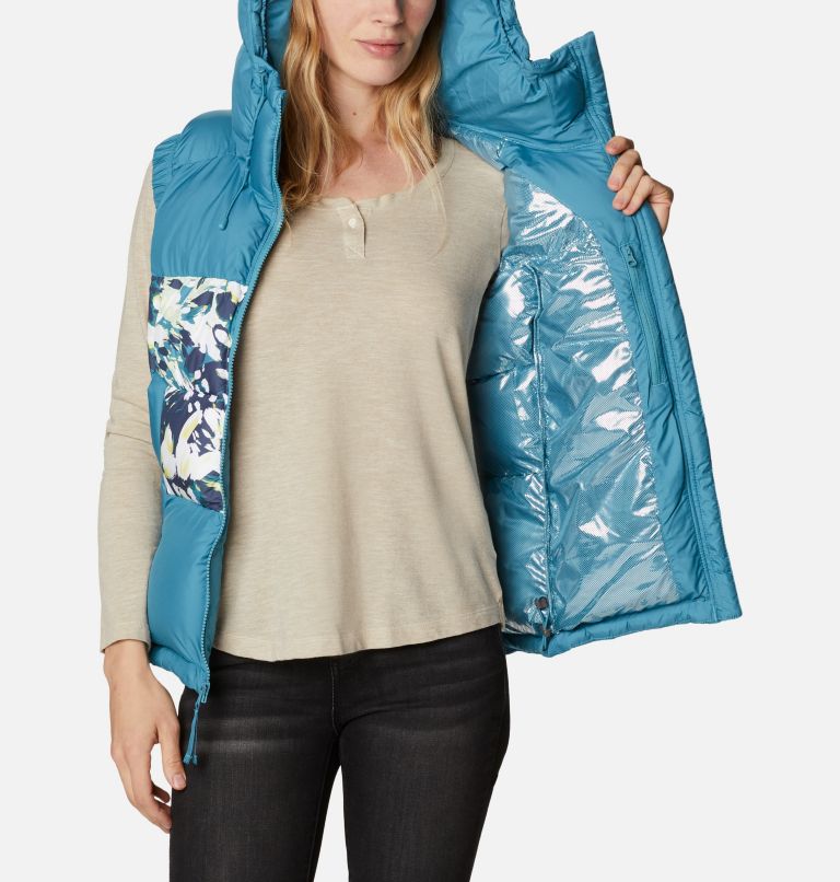 Pike Lake II Insulated Vest | 431 | XS, Color: Canyon Blue, Canyon Blue Florescence Pri, image 5