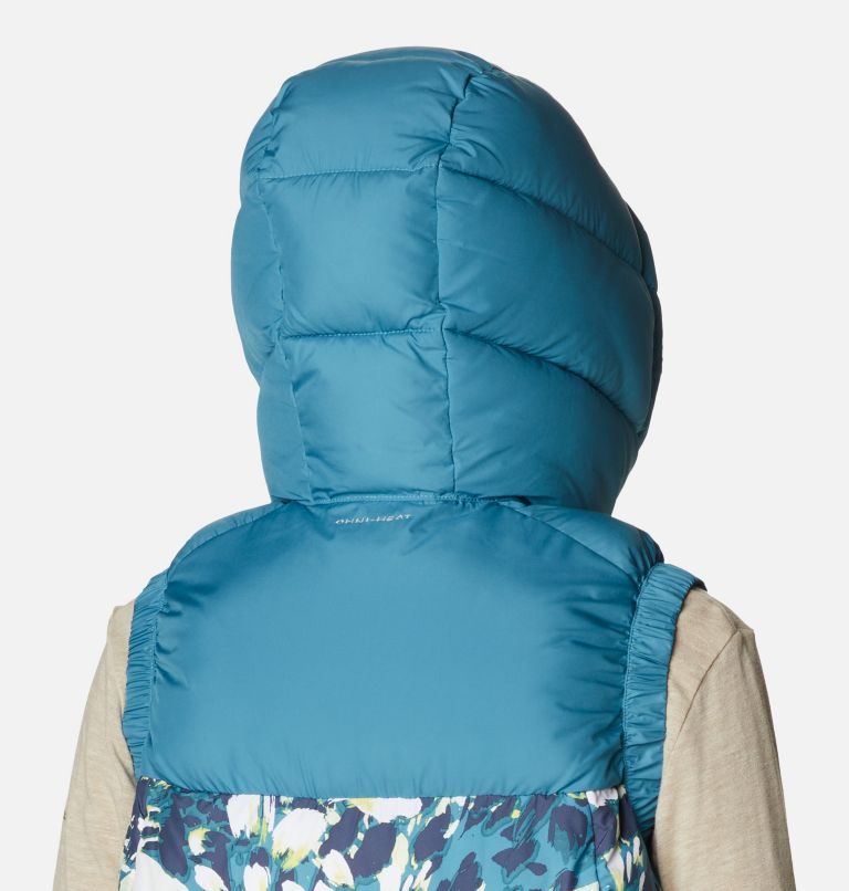 Pike Lake II Insulated Vest | 431 | XS, Color: Canyon Blue, Canyon Blue Florescence Pri, image 6