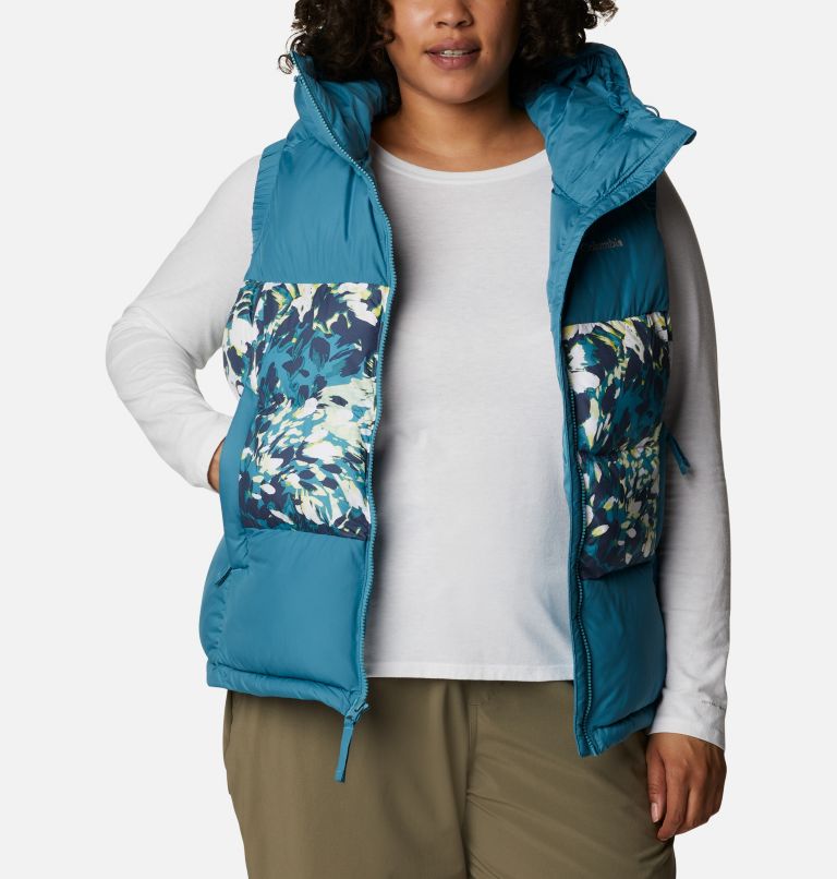 Pike Lake II Insulated Vest | 431 | XS, Color: Canyon Blue, Canyon Blue Florescence Pri, image 8