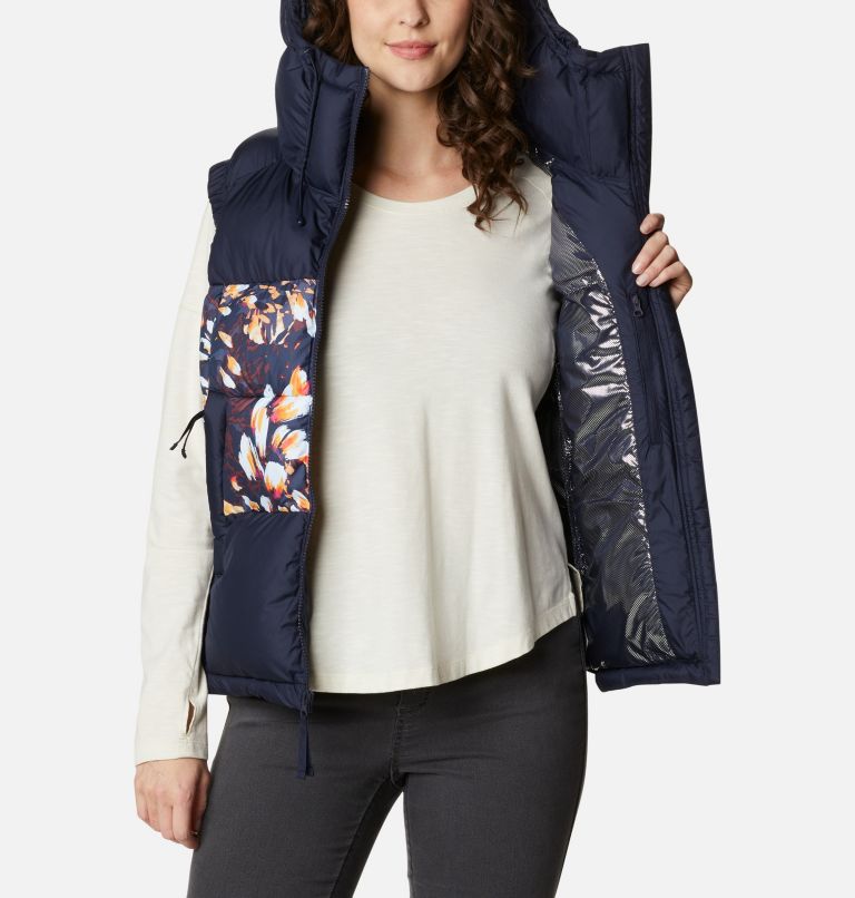 Pike Lake II Insulated Vest | 473 | L, Color: Dark Nocturnal, Dark Nocturnal Florescen, image 5