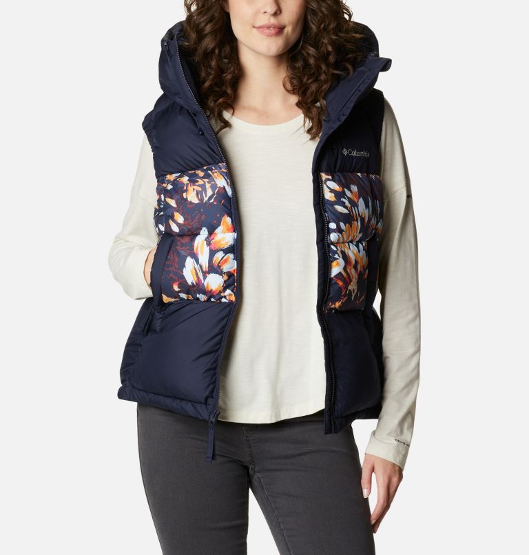 Pike Lake II Insulated Vest | 473 | L, Color: Dark Nocturnal, Dark Nocturnal Florescen, image 8