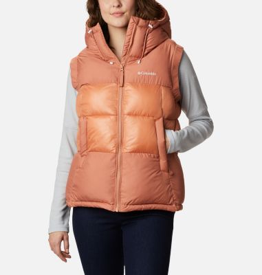 columbia women's pike lake hooded insulated vest