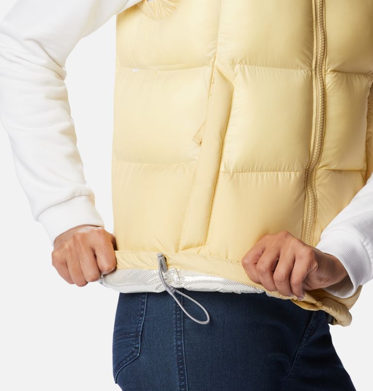 Women's Pike Lake II Hooded Insulated Puffer Vest, Color: Cornstalk, image 7