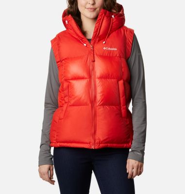 columbia women's pike lake hooded insulated vest