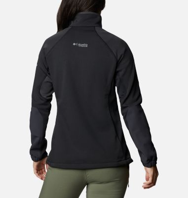 Giacca in pile Powder Chute da donna W Powder Chute&trade; Fleece Jacket | 671 | XS, Black, Shark, back