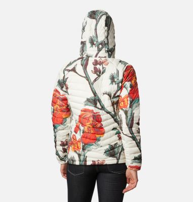Women's Powder Lite Insulated Anorak Powder Lite&trade; Insulated Anorak | 466 | S, Chalk Botanica Print, back