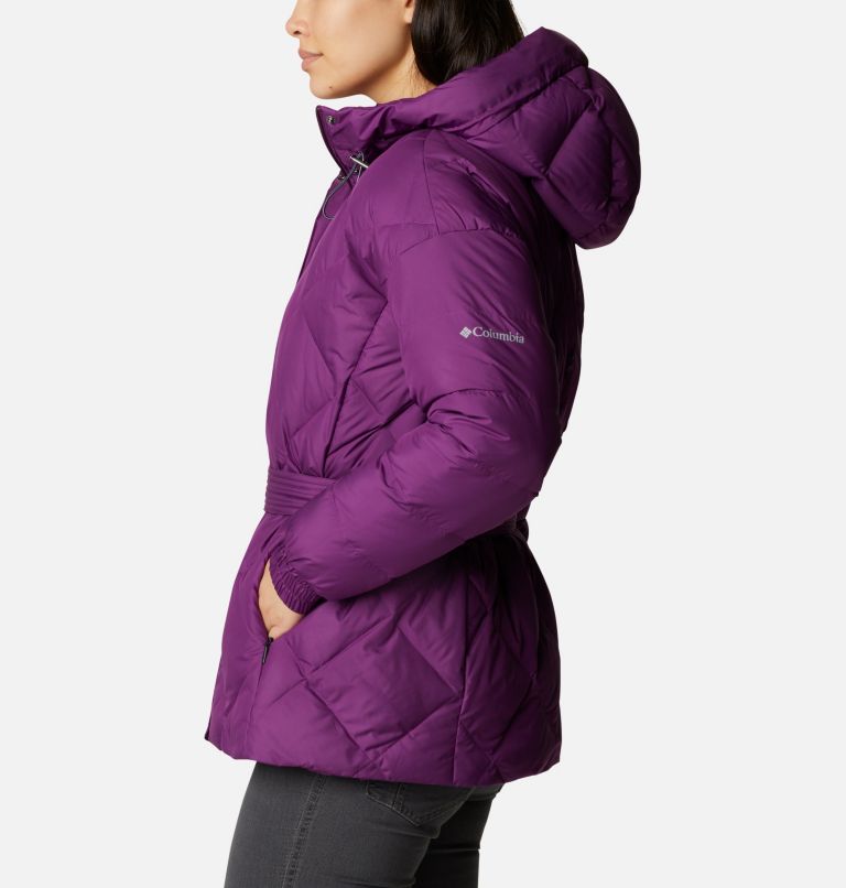 Women's Icy Heights Belted Jacket, Color: Plum, image 3