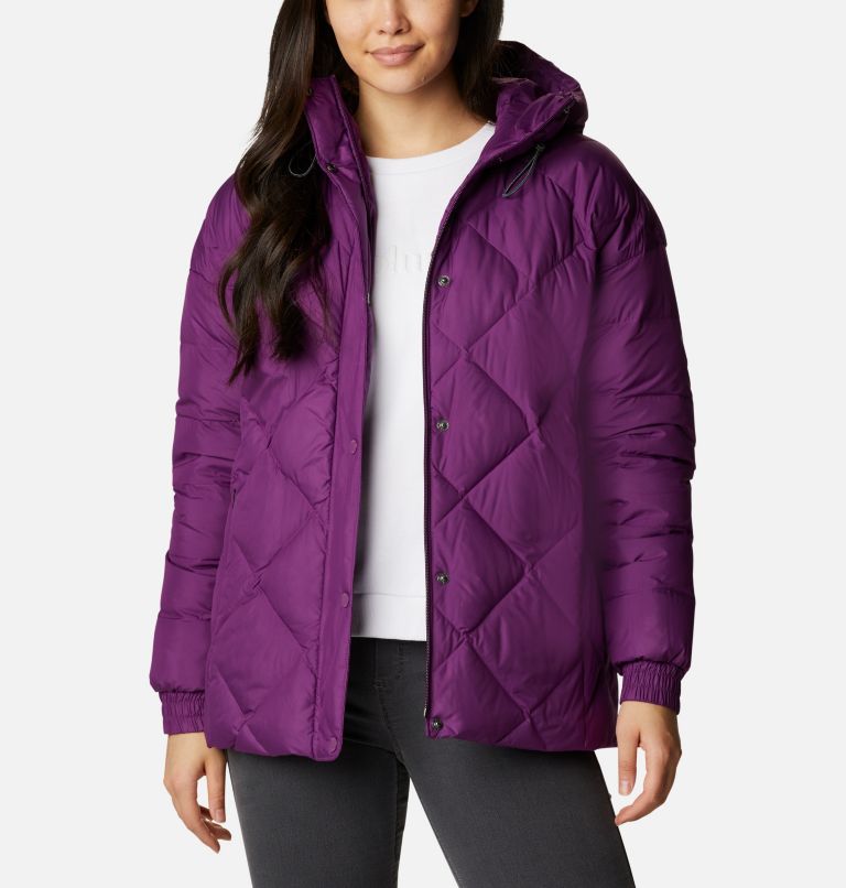 Thumbnail: Women's Icy Heights Belted Jacket, Color: Plum, image 6