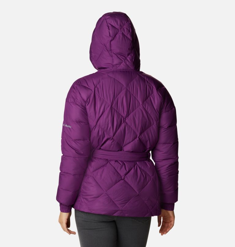Thumbnail: Women's Icy Heights Belted Jacket, Color: Plum, image 2