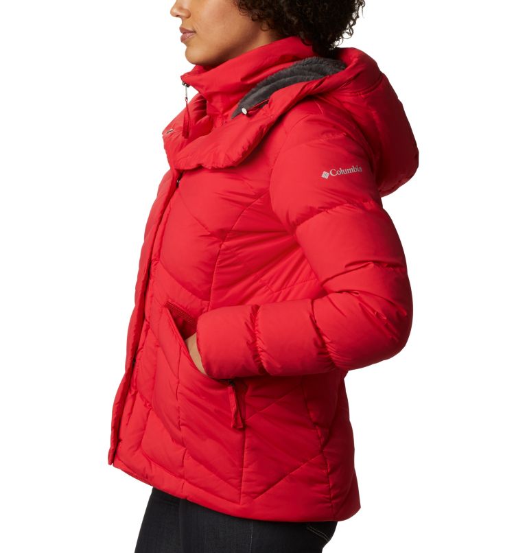 Women's Ember Springs Down Jacket, Color: Red Lily, image 3