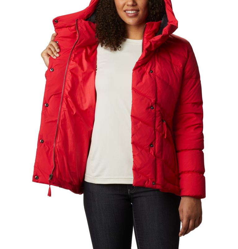 Women's Ember Springs Down Jacket, Color: Red Lily, image 5