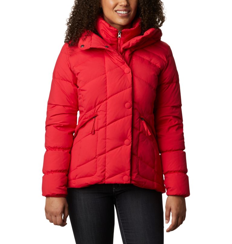 Women's Ember Springs Down Jacket, Color: Red Lily, image 1