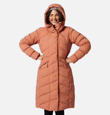 Women's Ember Springs&trade; Long Down Jacket Ember Springs&trade; Long Down Jacket | 191 | XL, Nova Pink, front