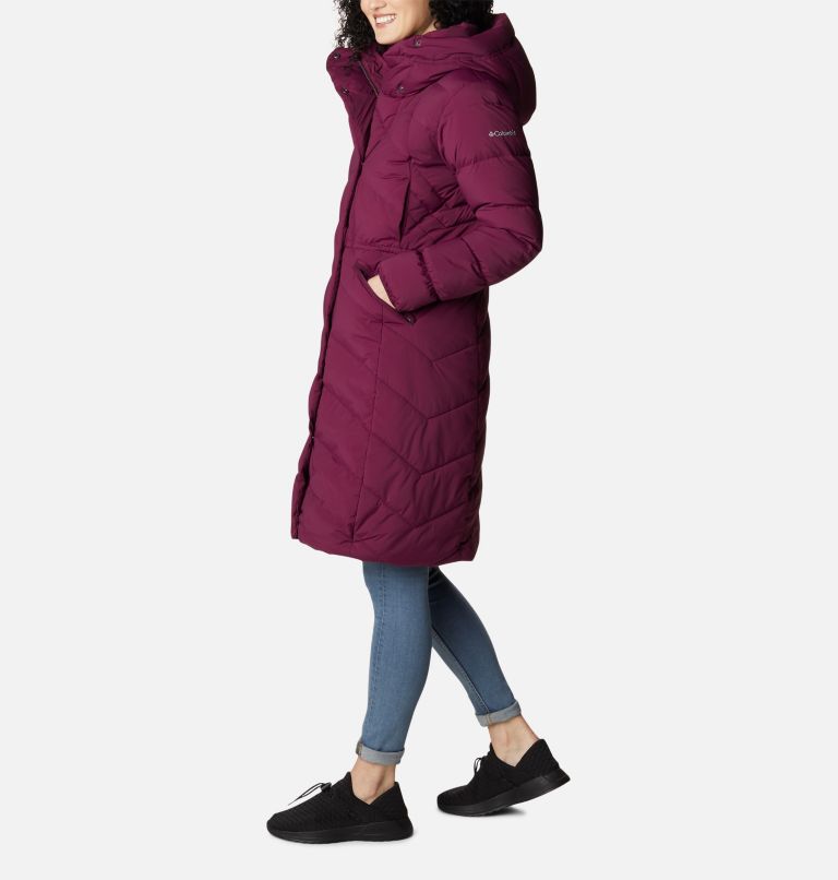 Thumbnail: Women's Ember Springs Long Down Jacket, Color: Marionberry, image 3