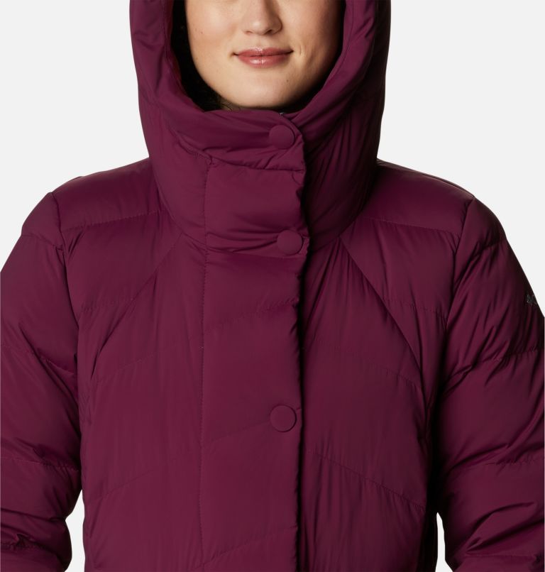 Women's Ember Springs Long Down Jacket, Color: Marionberry, image 4
