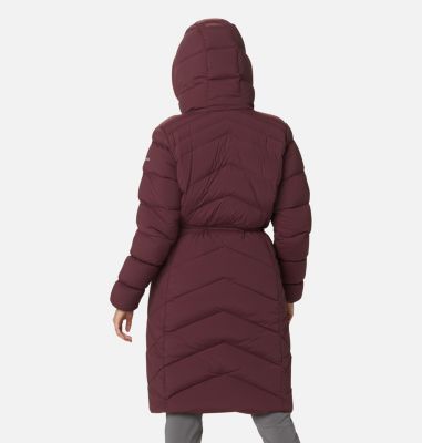 Women's Ember Springs&trade; Long Down Jacket Ember Springs&trade; Long Down Jacket | 191 | XL, Malbec, back