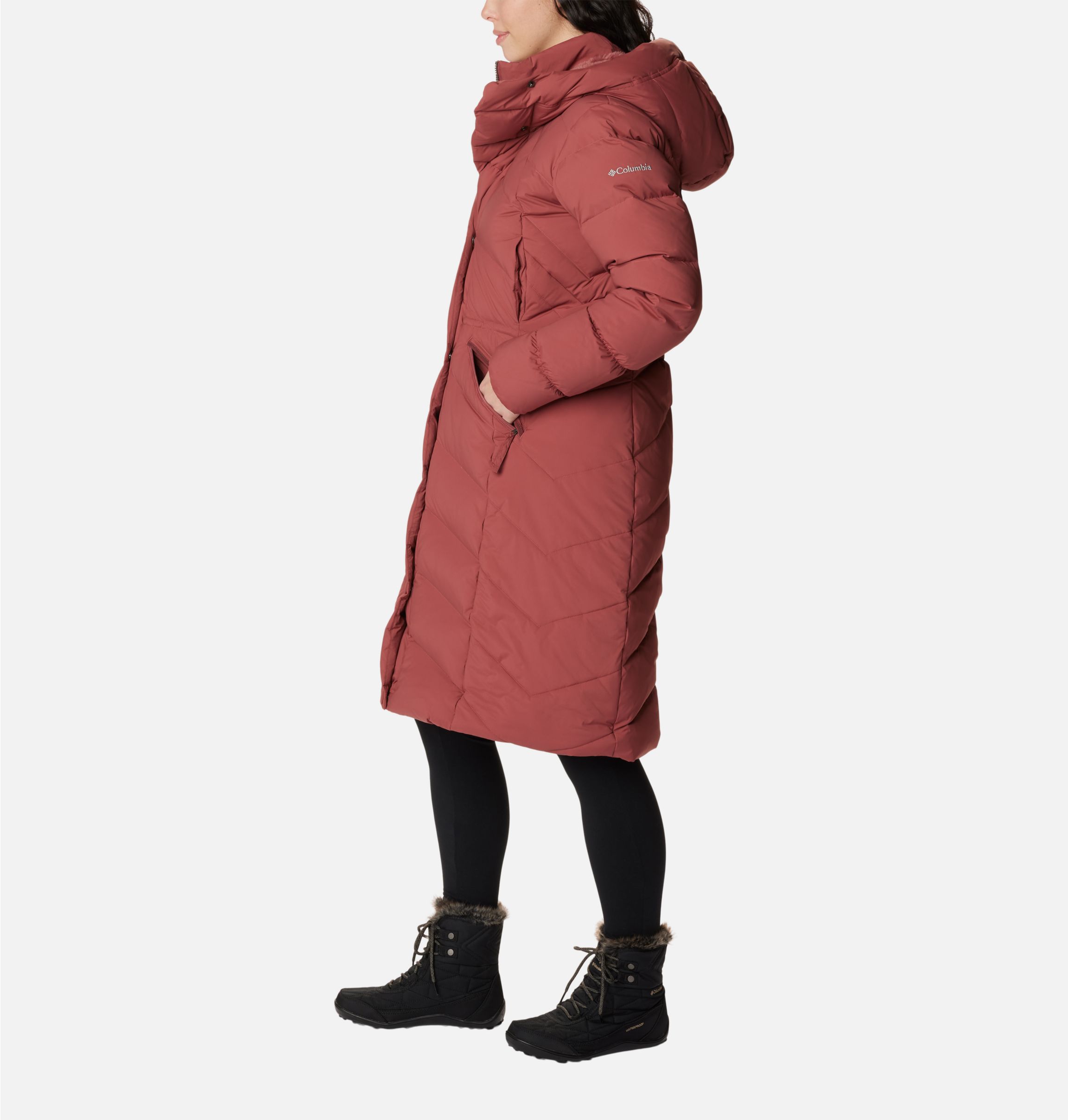 Columbia long down hot sale coat women's