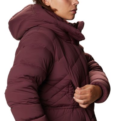 plus size down coat